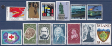 Island Jahrgang 1975 postfrisch