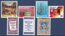 Island Jahrgang 1976 postfrisch