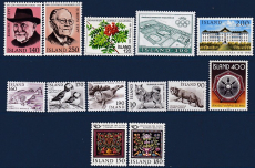 Island Jahrgang 1980 postfrisch