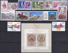 Island Jahrgang 1982 postfrisch