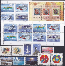 Island Jahrgang 1993 postfrisch