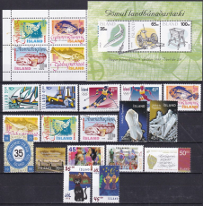 Island Jahrgang 1998 postfrisch