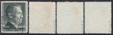 Deutsches Reich Mi.-Nr. 799/802 A oo gepr. BPP