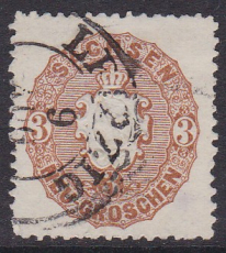 Sachsen Mi.-Nr. 18 a oo gepr. BPP