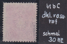 Deutsches Reich Mi.-Nr. 41 b C oo gepr. BPP