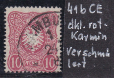 Deutsches Reich Mi.-Nr. 41 b CE oo gepr. BPP