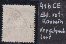 Deutsches Reich Mi.-Nr. 41 b CE oo gepr. BPP