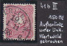 Deutsches Reich Mi.-Nr. 41 b PF VI oo gepr. BPP