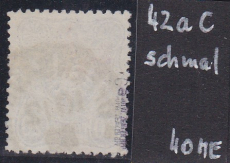 Deutsches Reich Mi.-Nr. 42 a C oo gepr. BPP