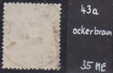 Deutsches Reich Mi.-Nr. 43 a oo gepr. BPP