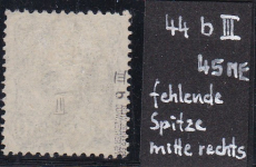 Deutsches Reich Mi.-Nr. 44 b PF III oo gepr. BPP