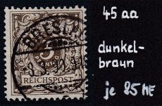 Deutsches Reich Mi.-Nr. 45 aa oo gepr. BPP