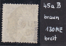 Deutsches Reich Mi.-Nr. 45 a B oo gepr. BPP