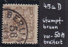 Deutsches Reich Mi.-Nr. 45 a D oo gepr. BPP