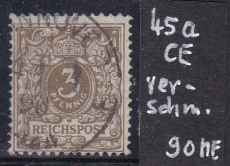 Deutsches Reich Mi.-Nr. 45 a CE oo gepr. BPP