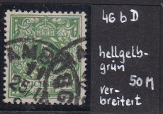 Deutsches Reich Mi.-Nr. 46 b D oo gepr. BPP