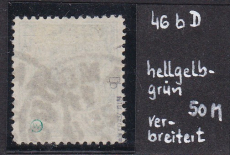 Deutsches Reich Mi.-Nr. 46 b D oo gepr. BPP