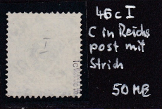 Deutsches Reich Mi.-Nr. 46 c I oo gepr. BPP