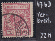 Deutsches Reich Mi.-Nr. 47 b D oo gepr. BPP