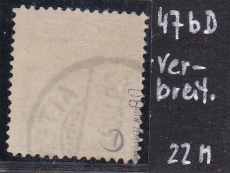 Deutsches Reich Mi.-Nr. 47 b D oo gepr. BPP