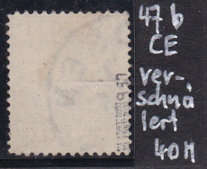 Deutsches Reich Mi.-Nr. 47 b CE oo gepr. BPP