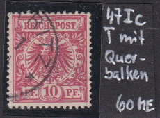 Deutsches Reich Mi.-Nr. 47 c I oo gepr. BPP