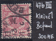 Deutsches Reich Mi.-Nr. 47 b VIII oo gepr. BPP