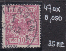 Deutsches Reich Mi.-Nr. 47 ax oo gepr. BPP