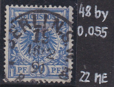 Deutsches Reich Mi.-Nr. 48 by oo gepr. BPP