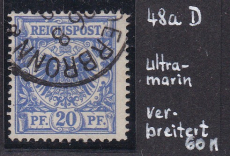 Deutsches Reich Mi.-Nr. 48 a D oo gepr. BPP