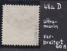 Deutsches Reich Mi.-Nr. 48 a D oo gepr. BPP