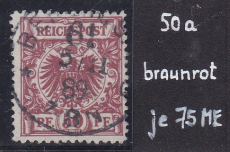 Deutsches Reich Mi.-Nr. 50 a oo gepr. BPP