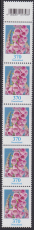 Bund Mi.-Nr. 3501 R ** 6er Streifen