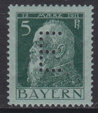 Bayern Dienst Mi.-Nr. 7 **