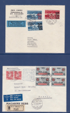 kleine Sammlung Schweiz Belege