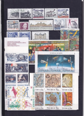 Schweden Jahrgang 1991 postfrisch