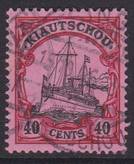 Dt. Kol. Kiautschou Mi.-Nr. 33 oo