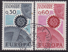 frz. Andorra Mi.-Nr. 199/00 oo