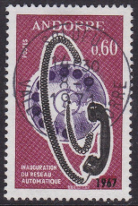 frz. Andorra Mi.-Nr. 202 oo