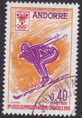 frz. Andorra Mi.-Nr. 207 oo