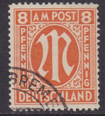 Bizone Mi.-Nr. 14 B y oo