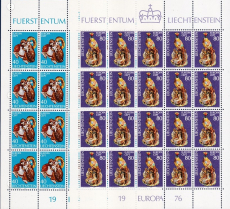 CEPT - Liechtenstein 1976 ** Kleinbogen
