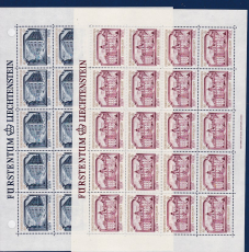 CEPT - Liechtenstein Kleinbogen 1978 **