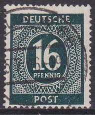 Alli.Bes. Mi.-Nr. 923 a oo gepr. Arge