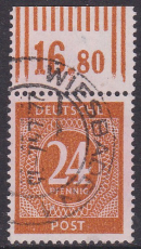 Alli.Bes. Mi.-Nr. 925 d W OR oo gepr. Arge