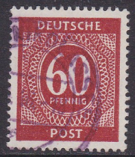 Alli.Bes. Mi.-Nr. 933 b oo gepr. Arge
