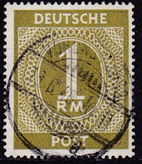 Alli.Bes. Mi.-Nr. 937 b oo gepr. Arge
