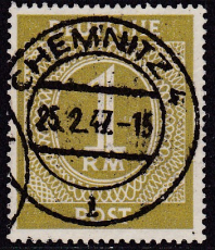 Alli.Bes. Mi.-Nr. 937 d oo gepr. Arge