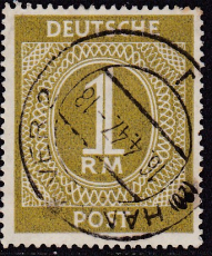 Alli.Bes. Mi.-Nr. 937 d oo gepr. Arge