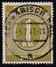 Alli.Bes. Mi.-Nr. 937 d oo gepr. Arge